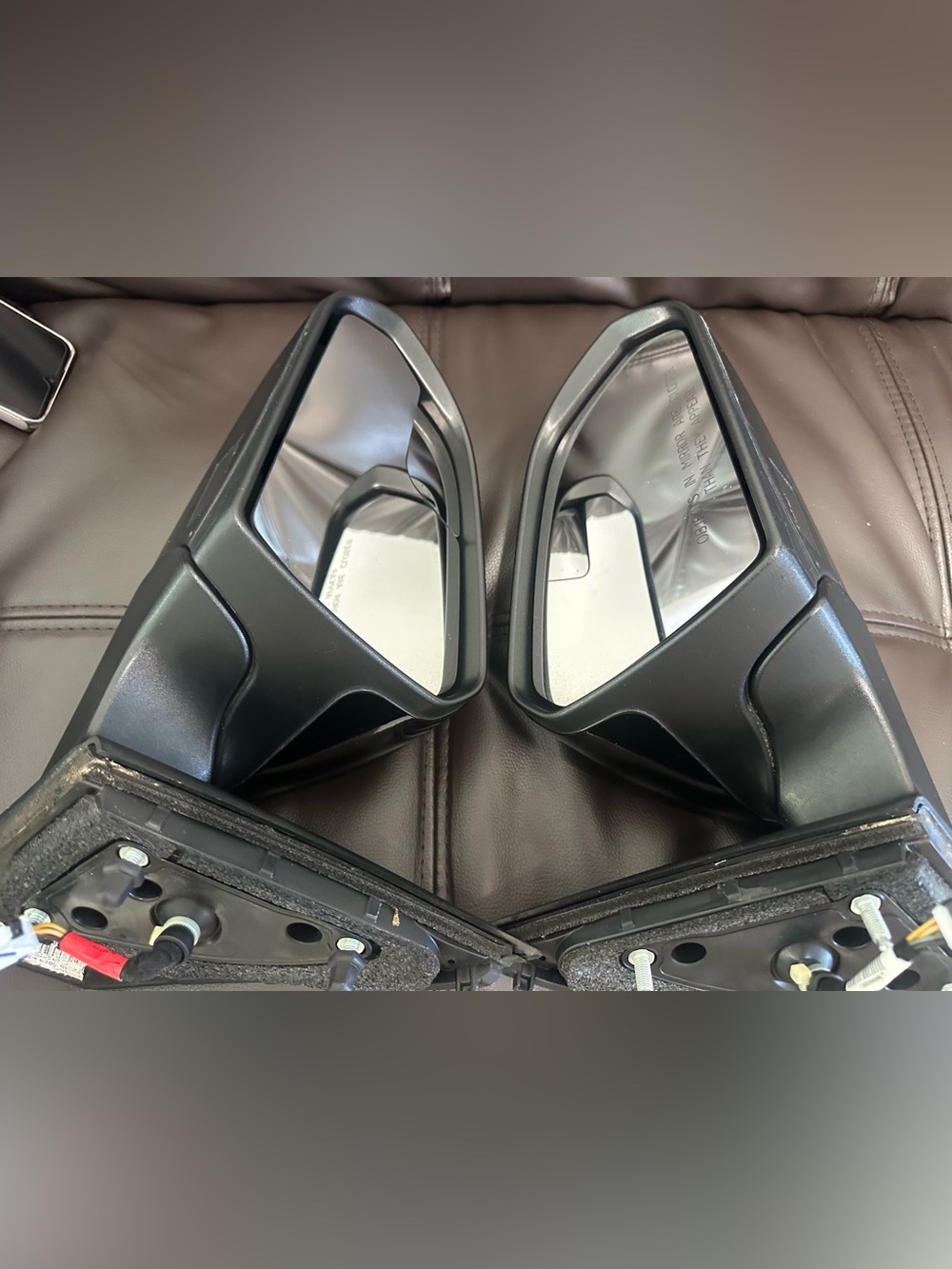 Side Mirror Set for 2015-2017 Hyundai Sonata – Black Pair